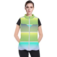 Pattern-banner-background-dot-set Women s Puffer Vest