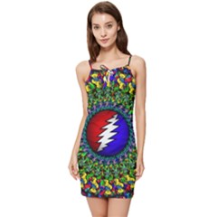 Grateful Dead Summer Tie Front Dress by Semog4