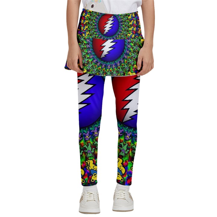 Grateful Dead Kids  Skirted Pants