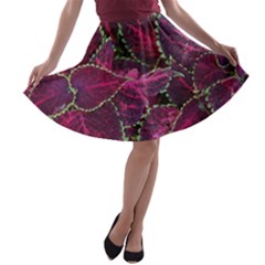 Abstract Beautiful Beauty Bright A-line Skater Skirt by Semog4