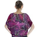 Abstract Beautiful Beauty Bright Batwing Chiffon Blouse View2