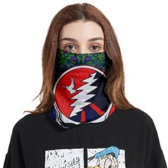 Grateful Dead Face Covering Bandana (two Sides) by Semog4