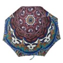 Grateful Dead Skull Rose Folding Umbrellas View1