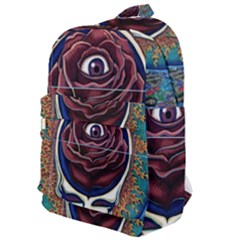 Grateful Dead Skull Rose Classic Backpack by Semog4