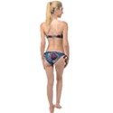 Grateful Dead Skull Rose Twist Bandeau Bikini Set View2