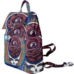 Grateful Dead Skull Rose Buckle Everyday Backpack by Semog4