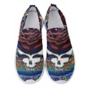 Grateful Dead Skull Rose Women s Slip On Sneakers View1