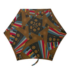 Pattern Accordion Mini Folding Umbrellas by Semog4