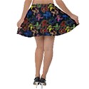 Grateful Dead Pattern Velvet Skater Skirt View2