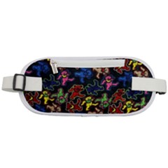 Grateful Dead Pattern Rounded Waist Pouch