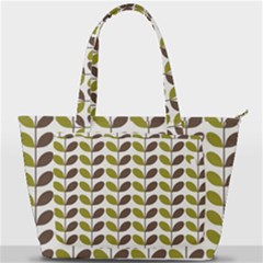 Leaf Plant Pattern Seamless Back Pocket Shoulder Bag  by Semog4