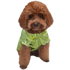 Seamless Pattern Green Garden Dog T-shirt by Semog4