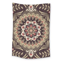 Seamless Pattern Floral Flower Large Tapestry by Semog4