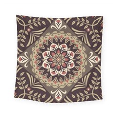 Seamless Pattern Floral Flower Square Tapestry (small) by Semog4