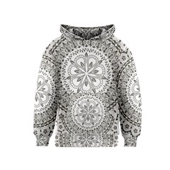 Vector Mandala Drawing Decoration Kids  Pullover Hoodie