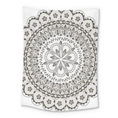 Vector Mandala Drawing Decoration Medium Tapestry