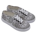 Vector Mandala Drawing Decoration Kids  Classic Low Top Sneakers View3