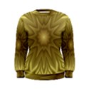 Background Pattern Golden Yellow Women s Sweatshirt View1