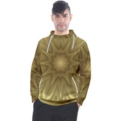 Background Pattern Golden Yellow Men s Pullover Hoodie