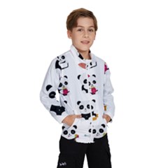 Playing Pandas Cartoons Kids  Windbreaker