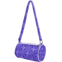 Decor Pattern Blue Curved Line Mini Cylinder Bag View1