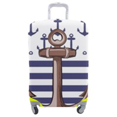 Anchor Background Design Luggage Cover (medium) by Semog4