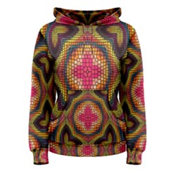 Kaleidoscope Art Pattern Ornament Women s Pullover Hoodie