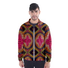 Kaleidoscope Art Pattern Ornament Men s Windbreaker