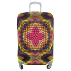 Kaleidoscope Art Pattern Ornament Luggage Cover (medium) by Semog4