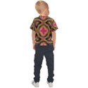 Kaleidoscope Art Pattern Ornament Kids  Sports Tee View2