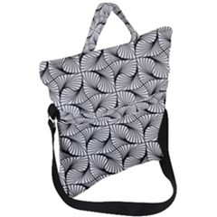 Abstract Seamless Pattern Fold Over Handle Tote Bag by Semog4