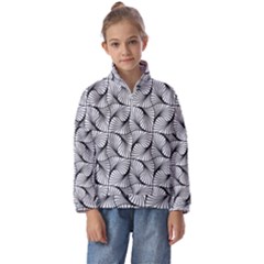 Abstract Seamless Pattern Kids  Half Zip Hoodie