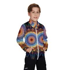 Colorful Prismatic Chromatic Kids  Windbreaker