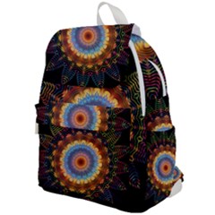 Colorful Prismatic Chromatic Top Flap Backpack by Semog4