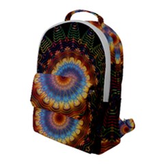 Colorful Prismatic Chromatic Flap Pocket Backpack (large) by Semog4