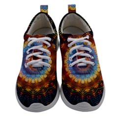 Colorful Prismatic Chromatic Women Athletic Shoes by Semog4