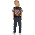 Colorful Prismatic Chromatic Kids  Sports Tee View2