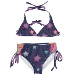 Sweet Stars And Stripes Kids  Classic Bikini Set by hiracoswim