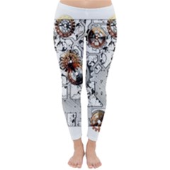 Gears Movement Machine Classic Winter Leggings