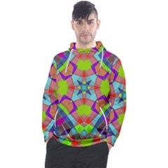 Farbenpracht Kaleidoscope Pattern Men s Pullover Hoodie