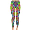 Farbenpracht Kaleidoscope Pattern Inside Out Leggings View3