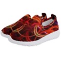 Background Fractal Abstract Kids  Slip On Sneakers View2