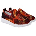 Background Fractal Abstract Kids  Slip On Sneakers View3