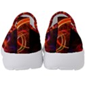 Background Fractal Abstract Kids  Slip On Sneakers View4