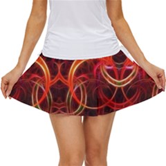 Background Fractal Abstract Women s Skort by Semog4