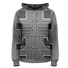 Construction Background Geometric Women s Pullover Hoodie