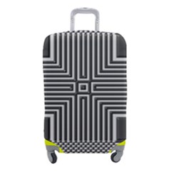 Construction Background Geometric Luggage Cover (small) by Semog4