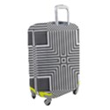 Construction Background Geometric Luggage Cover (Small) View2