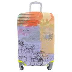 Scrapbook Paris Vintage France Luggage Cover (medium)