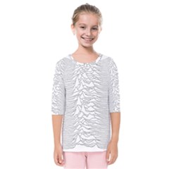 Joy Division Unknown Pleasures Post Punk Kids  Quarter Sleeve Raglan Tee